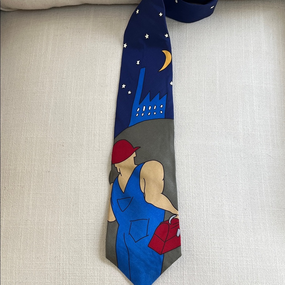 The Beatles “A Hard Days Night” Design Tie NWT